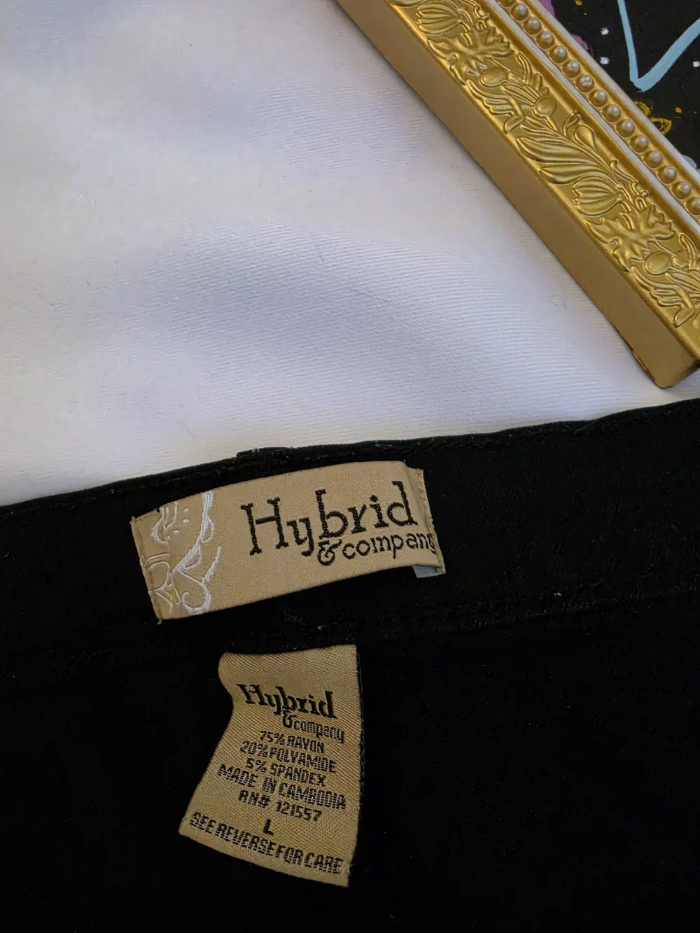 Black High-Waist Skinny Pants - Picture 7 of 8